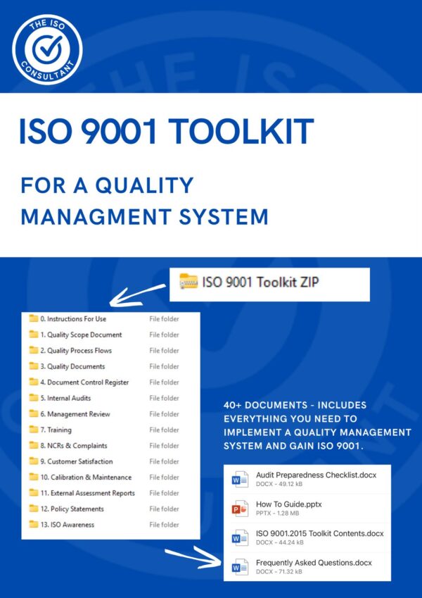 ISO 9001 Toolkit
